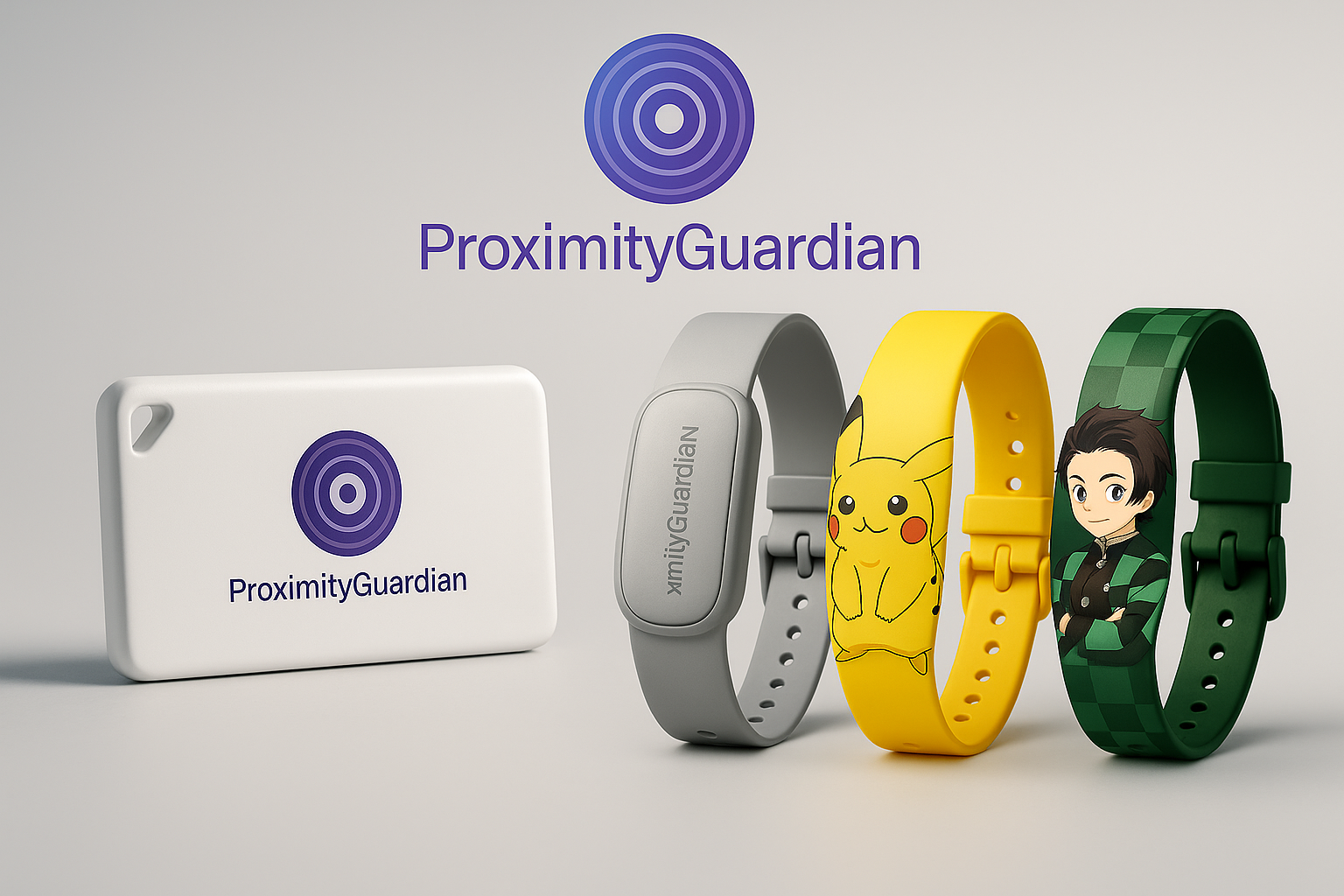 ProximityGuardian Tag et Bracelets